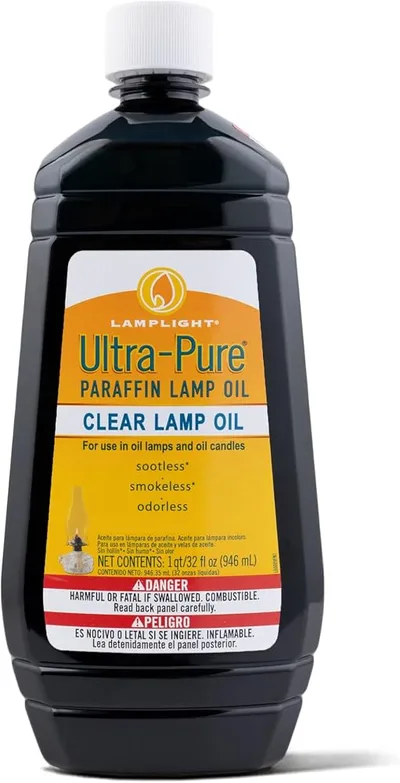 Ultra-Pure Lamp Oil 60009, Clear